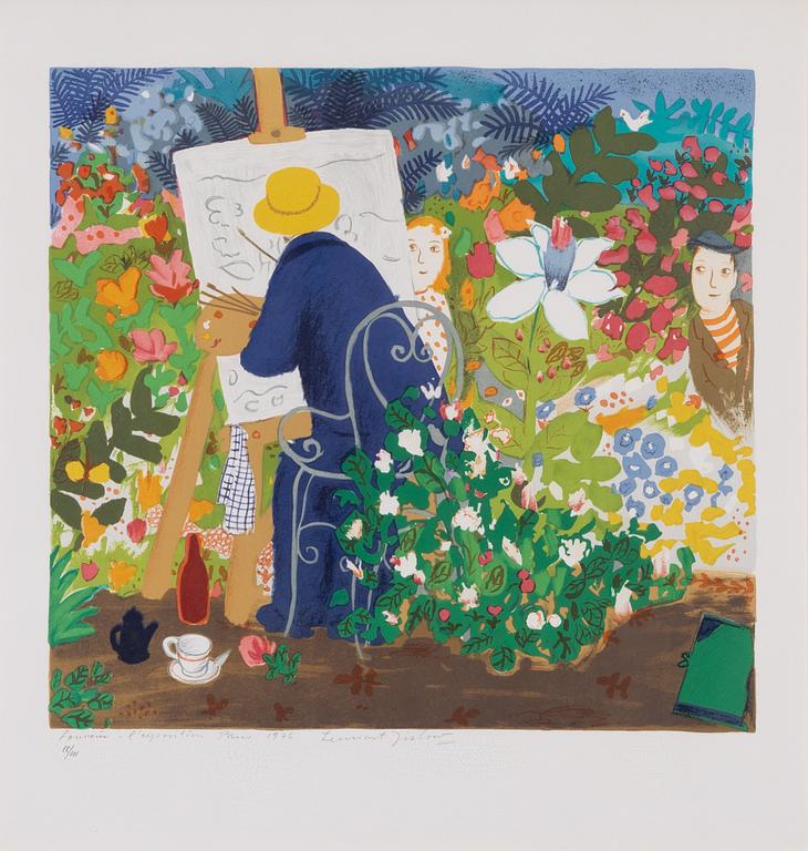 Lennart Jirlow, "Souvenir l'exposition Paris 1976".