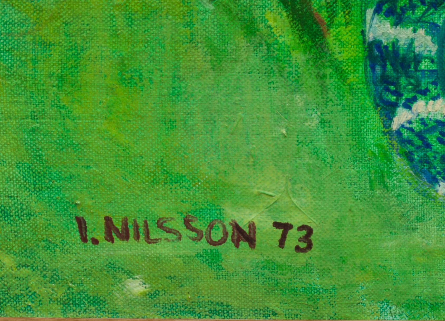 INGEBORG NILSSON, olja på duk, signerad och daterad -73.
