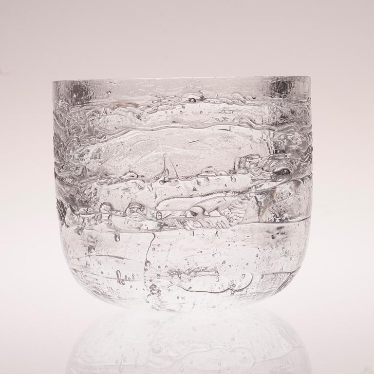 VAS, glas, "Arkipelago", signerad Timo Sarpaneva -3144, Iittala.