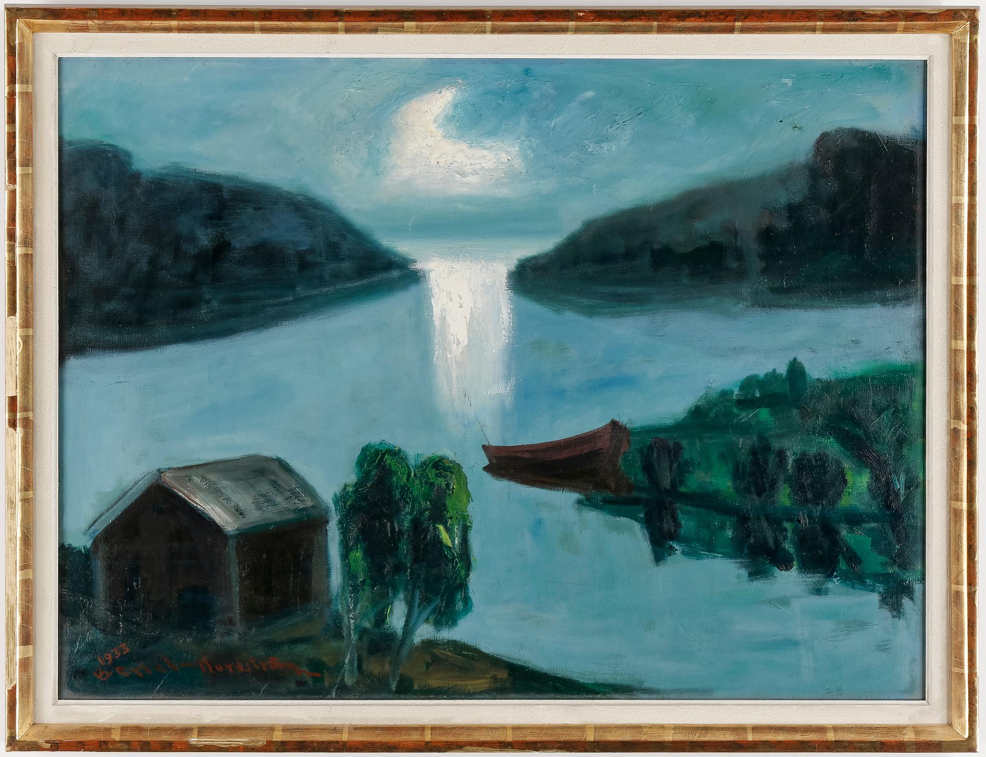 BERTEL BERTEL-NORDSTRÖM, olja på duk, signerad och daterad 1933.