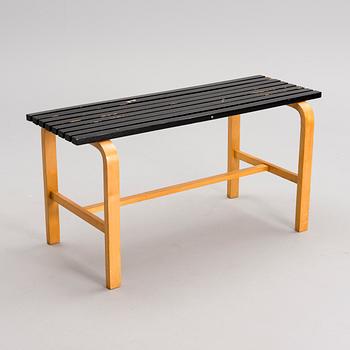 ALVAR AALTO, A BENCH. Model 107. 1940s.