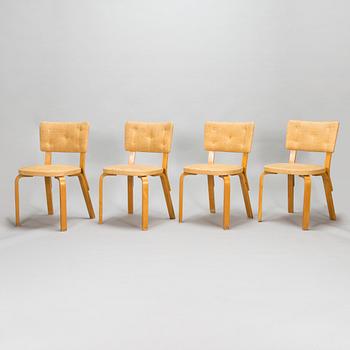 Alvar Aalto, Four mid-20th century '63' chairs for O.Y. Huonekalu- ja Rakennustyötehdas A.B.