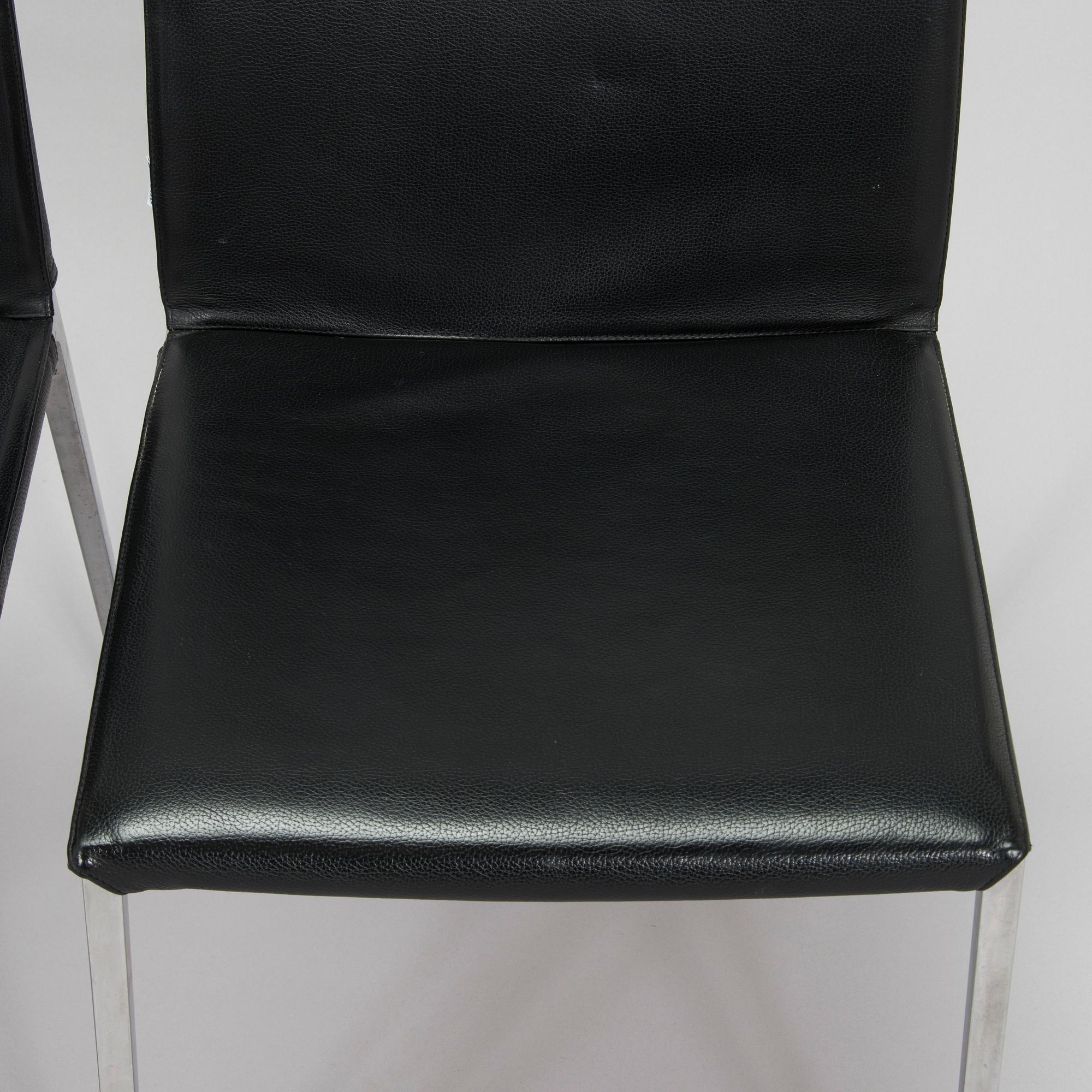 Roberto Barbieri, A set of eight "Lia" chairs for Zanotta, Italy 2007.