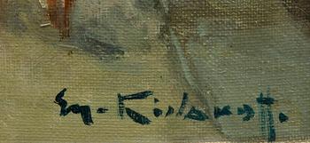 SERGE KISLAKOFF, olja på duk, sign. 1900-talets mitt.