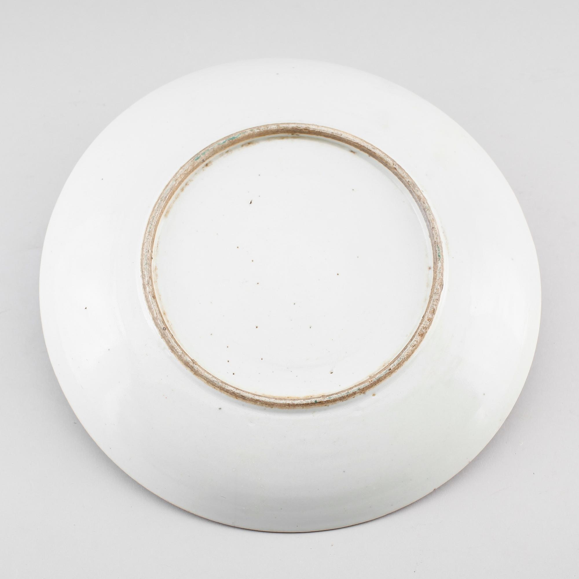FAT, porslin, Kina, Wucai, 1600-/1700-tal.
