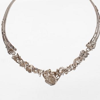Regine Juhls, collier, silver, Norge.