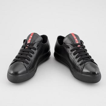 PRADA, sneakers, två par, storlek 35,5.