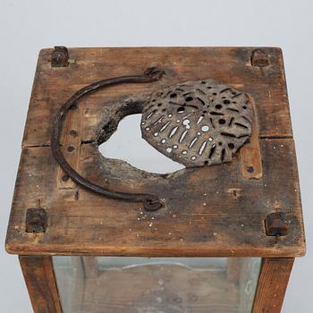 A lantern, 18th/19th century.
