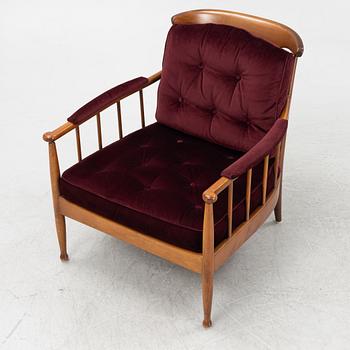 A 'Skrindan' easy chair by Kerstin Hörlin-Holmquist for OPE, 1960s.