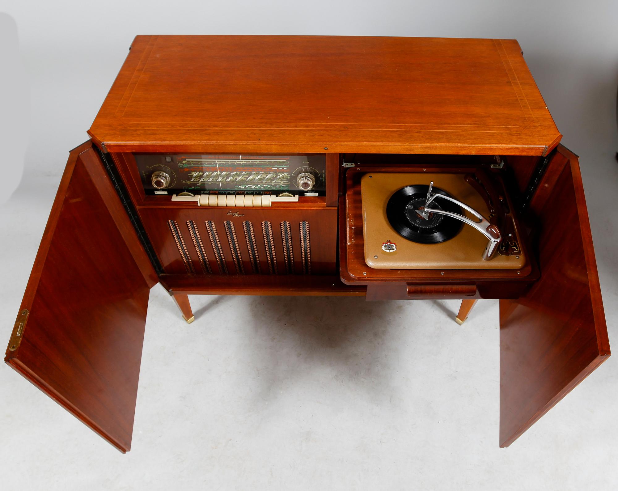 RADIOGRAMMOFON, Luxor Radion, 1900-talets mitt.