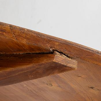 A tilt top table, possibly France, end of the 19th century.