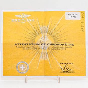 Breitling, Superocean Heritage II, rannekello, 42 mm.
