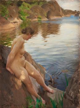 760. Anders Zorn, "Från Sandhamn".