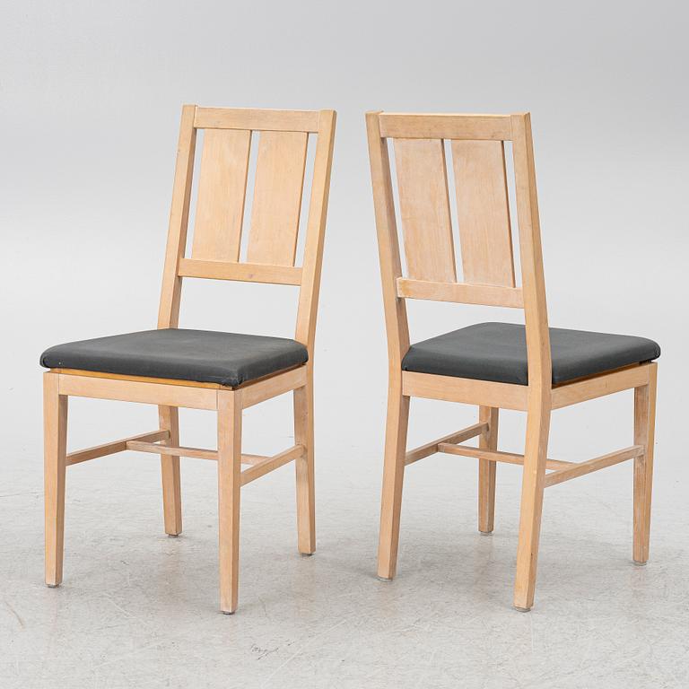 Marit Stigsdotter, dining group, 7 pieces, "Allegro", Stolab.