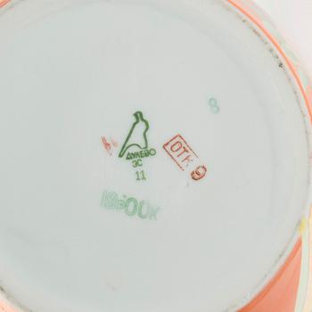 KANNA, porslin, Dulevo, Sovjetunionen, 1900-talets mitt.