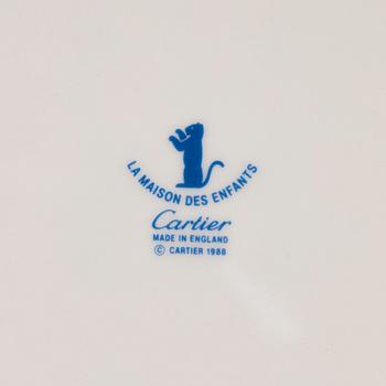 Cartier, barnservis, 4 delar porslin, "La Maison des Enfants.