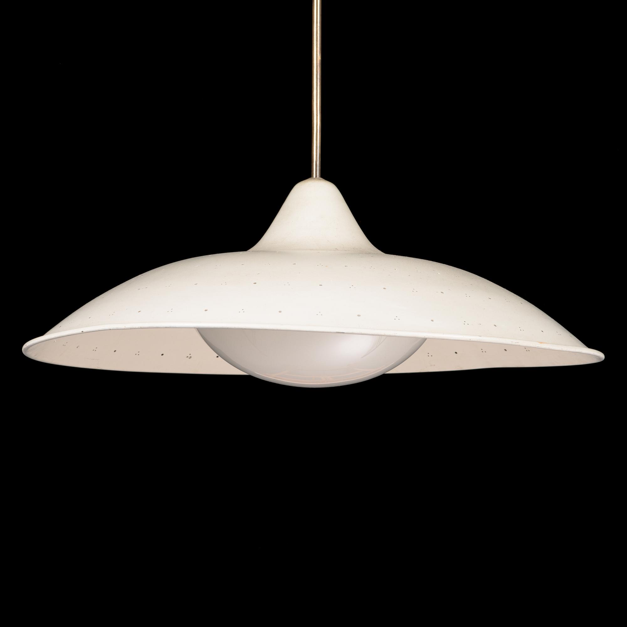 Lisa Johansson-Pape, A mid 20th century '1104' pendant light for Orno Stockmann.