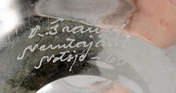 KAJ FRANCK, Karahvi, "Kremlin kellot", signeerattu K. Franck, Nuutajärvi Notsjö -60.