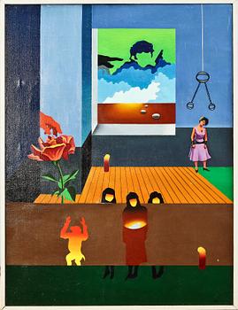 SOREN ARUTYUNYAN, akryl på duk, sign samt dat 1979 a tergo.