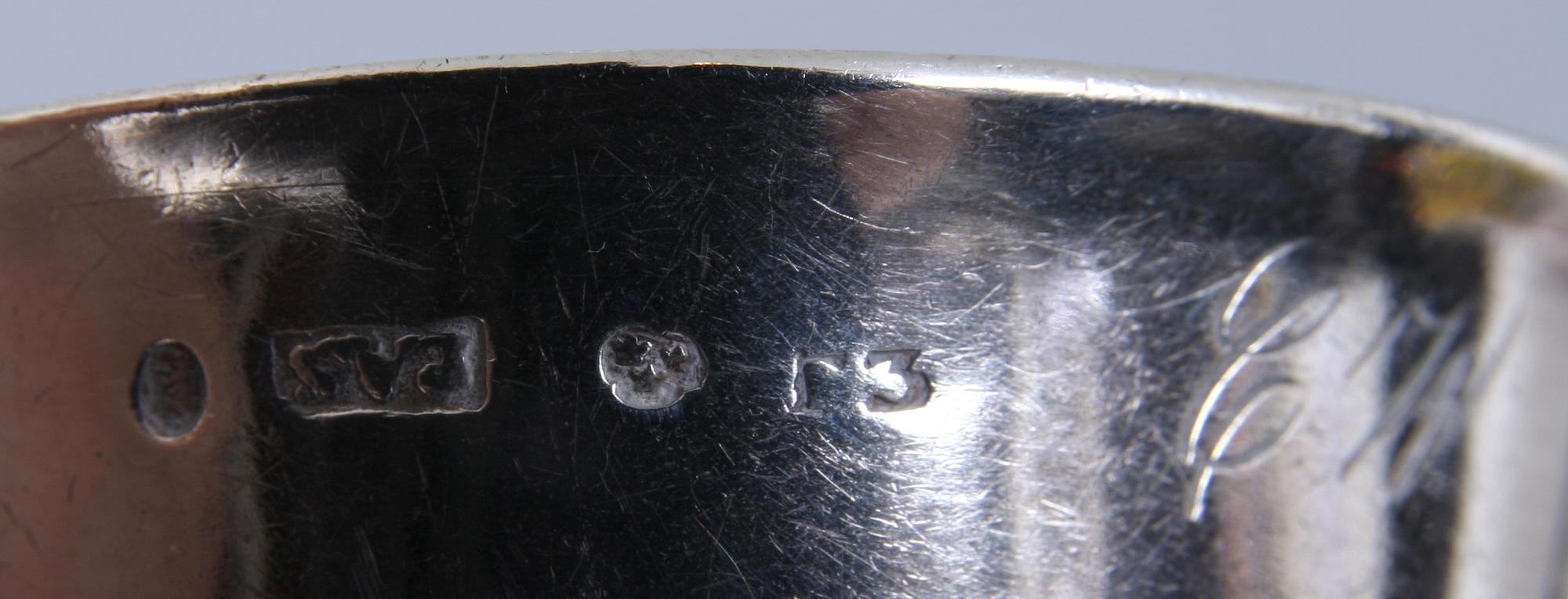SOPPSLEV, silver, Petter Adolf Sjöberg, Stockholm, 1825.