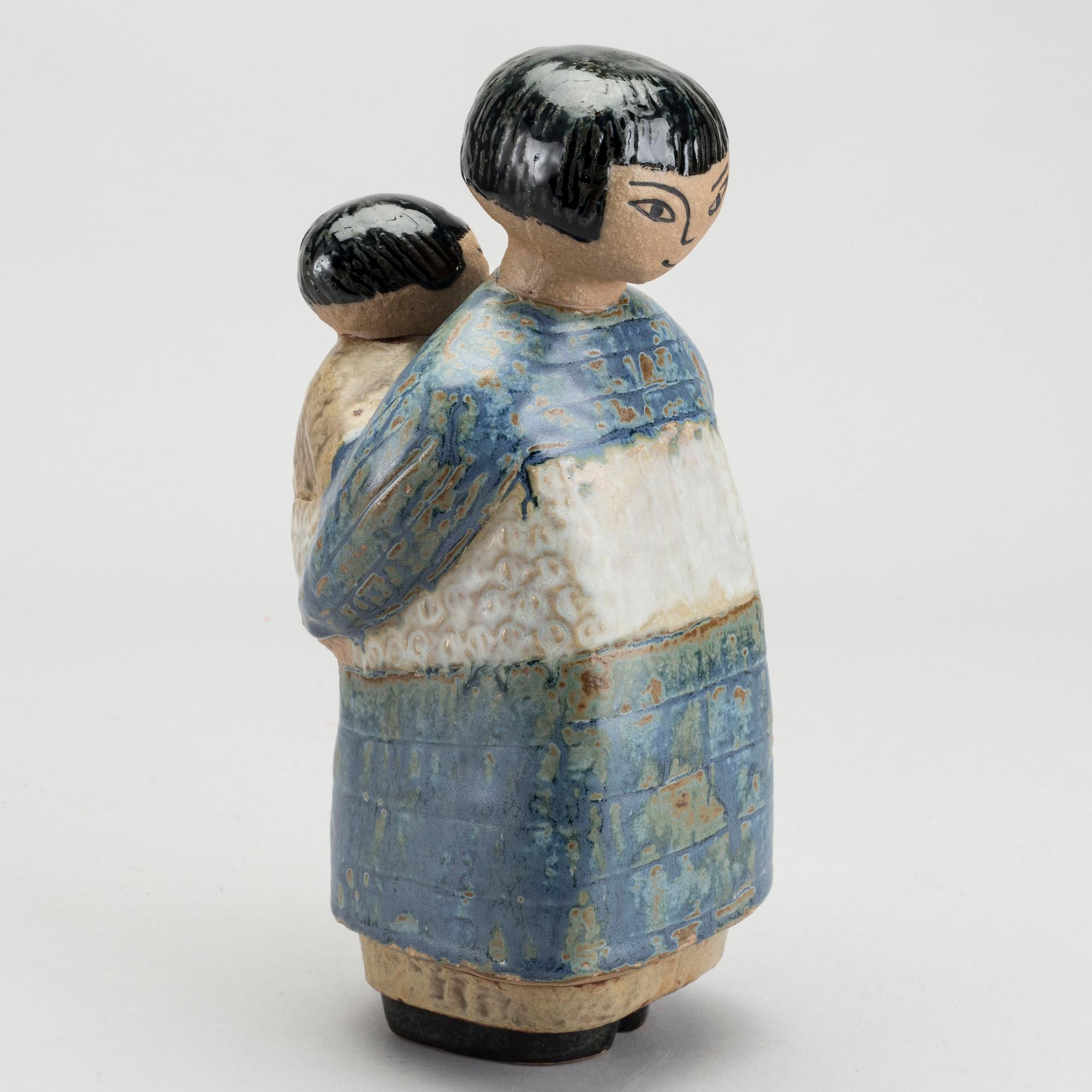 FIGURIN, stengods, Lisa Larson, "Japanska" Gustavsberg i produktion 1958-1973.