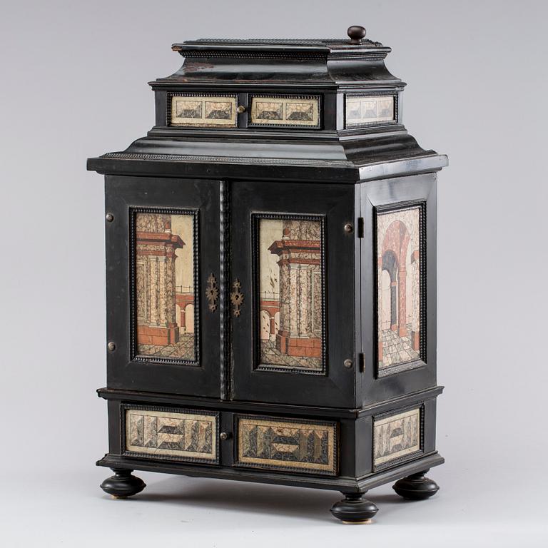 KABINETTSKÅP, barock, 1600-tal.