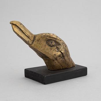 Torsten Renqvist, sculpture, bronze.