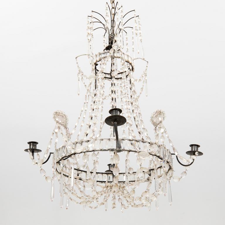 Chandelier, second half of the 19th century.