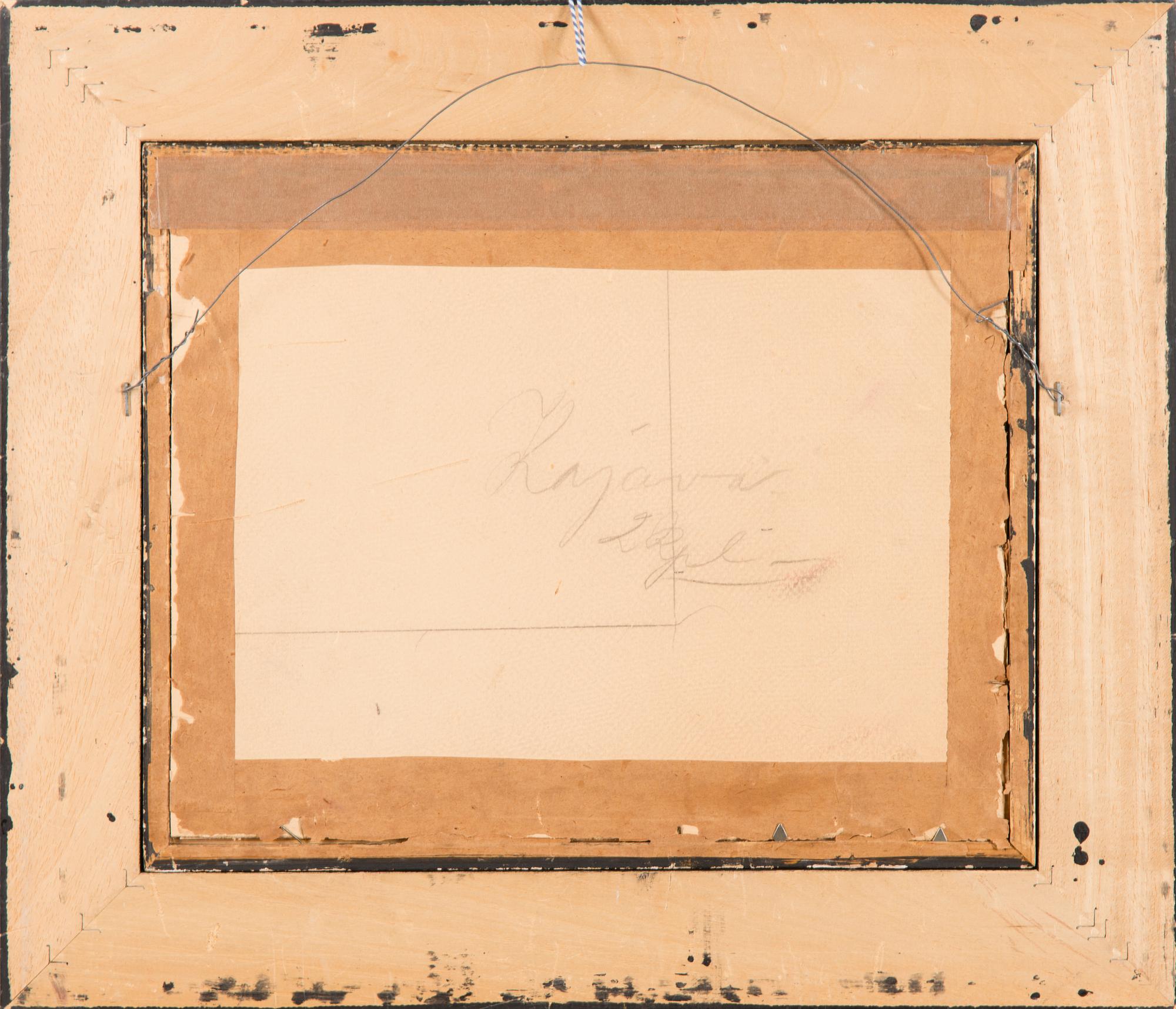 ARVI MÄENPÄÄ, mixed media, signed and dated -21.