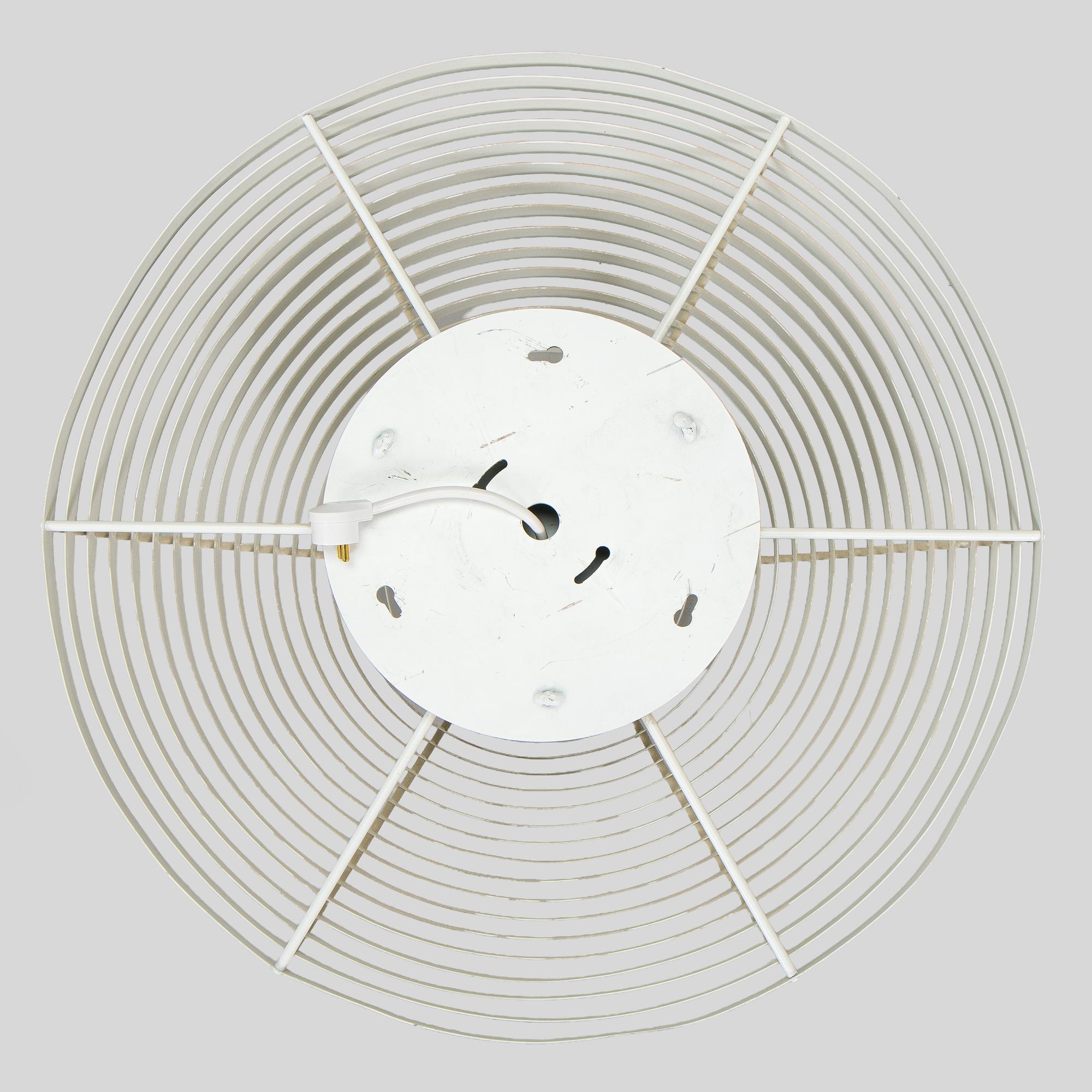 Alvar Aalto, Ceiling lamp model A622A, Valaisinpaja Oy, late 1900s.