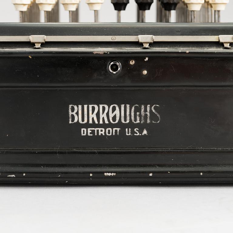 SKRIVMASKIN, Continental och RÄKNEMASKIN, Burroughs, 1900-talets första hälft.