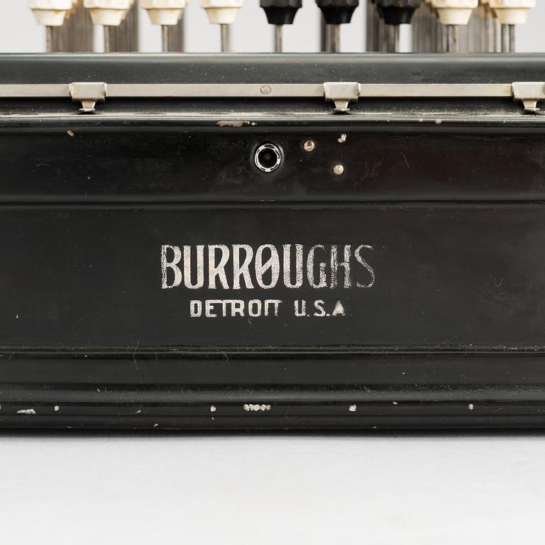 A Continental Ttypewriter and Burroughs calculator, first half of the 20th century.