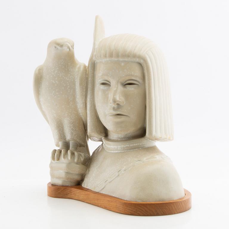 Gunnar Nylund, "Falkeneraren", Rörstrand, 1940-tal.