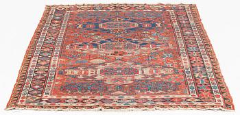 An antique Soumak carpet, East cucasus, ca 184 x 124 cm.