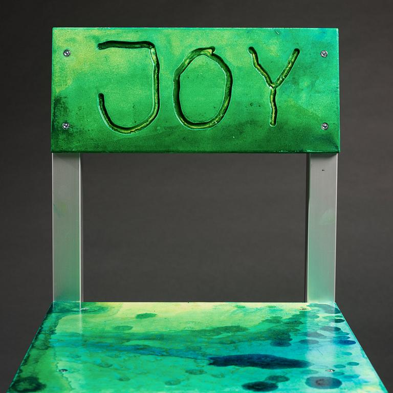 Fredrik Paulsen, stol, unik, "Chair One Open Air, The Diamond Seat", JOY, 2024.