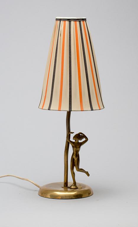 BORDSLAMPA, art deco. 1900-talets första hälft.
