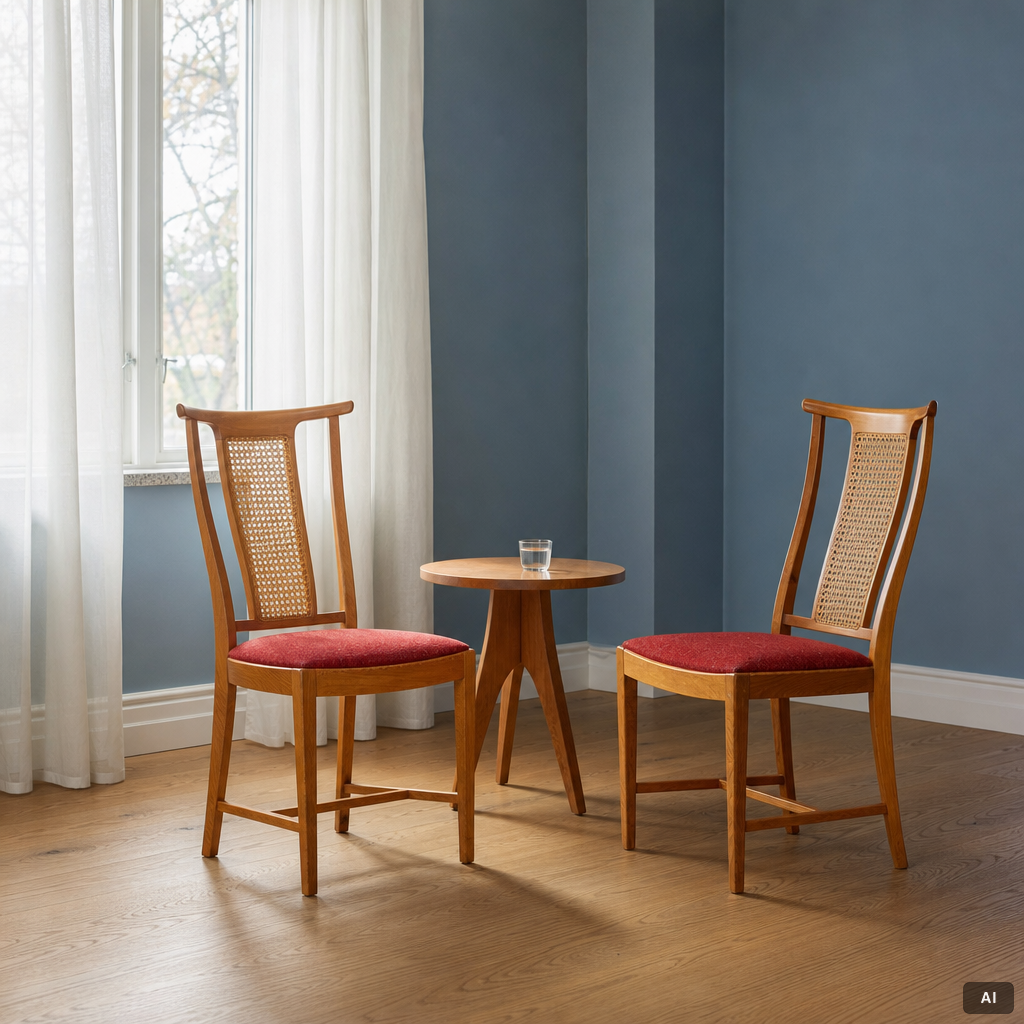 Bertil Fridhagen, Chairs, 4, “Alf”, Bodafors, mid-20th century.