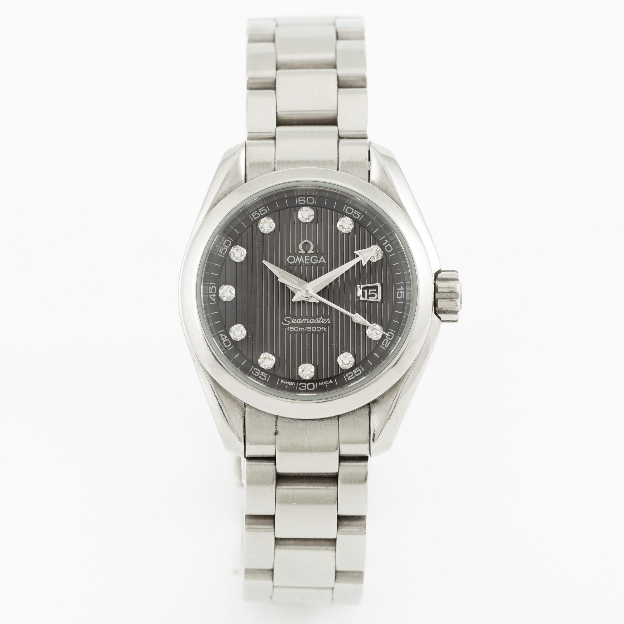 Omega, Seamaster, Aqua Terra, armbandsur, 30 mm.