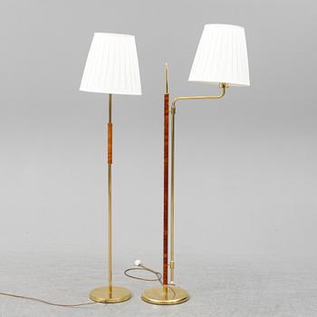 Two Örsjö industri floor lamps from Örsjö Industri.