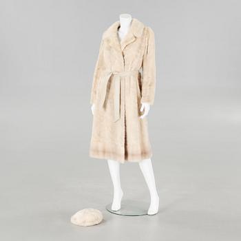 A mink fur coat.
