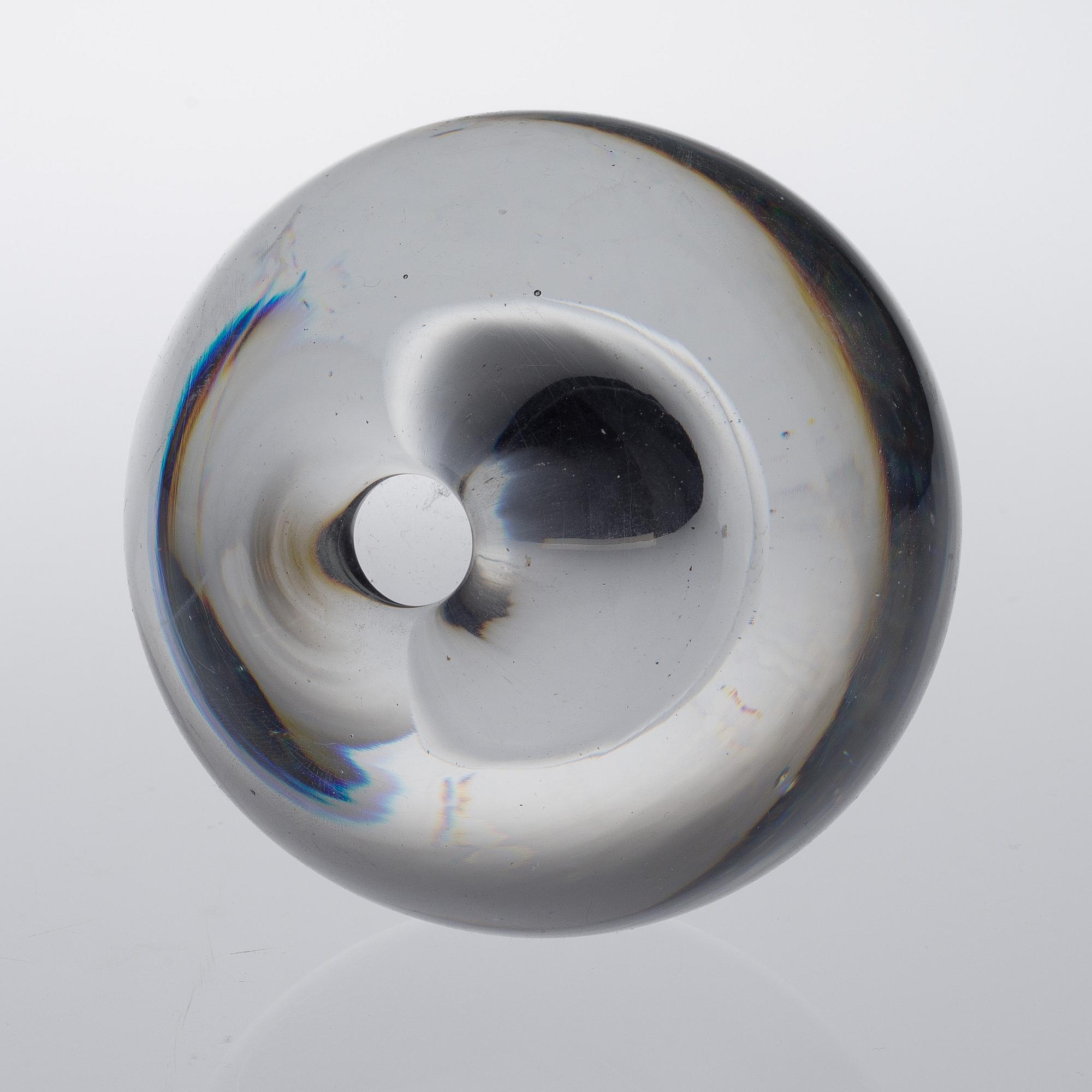 TIMO SARPANEVA, TAIDELASI / MALJAKKO, signeerattu Timo Sarpaneva iittala -55.