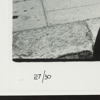 Carl Johan De Geer, photo, signed 27/30.