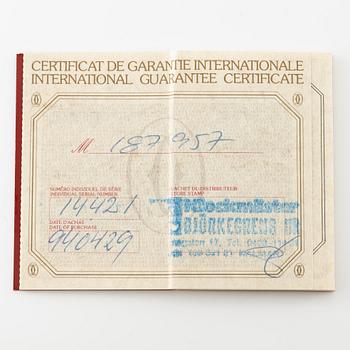 Cartier, Panthère, "Jumbo", wristwatch, 29.5 x 29.5 (39.5) mm.