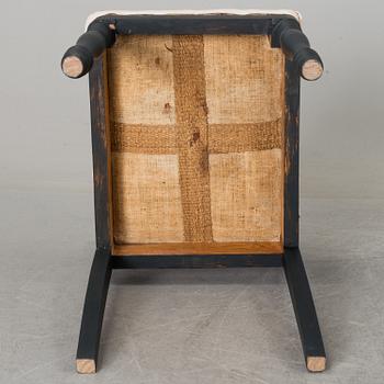 TABURETTER, 4 st, 1800-talets mitt.