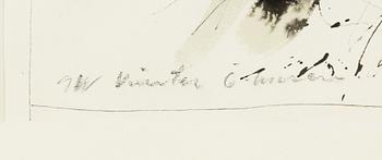 Gösta Werner, "vinter, Örnahusen".