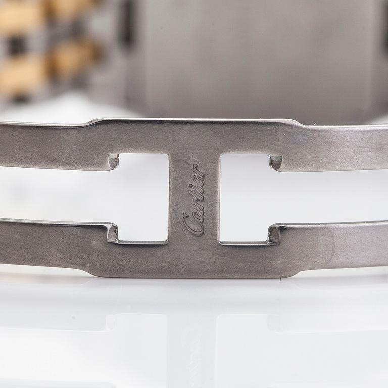 Cartier, Santos Demoiselle, wristwatch, 20 x 19.5 (28) mm,