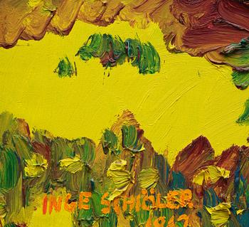 Inge Schiöler, Summer landscape.
