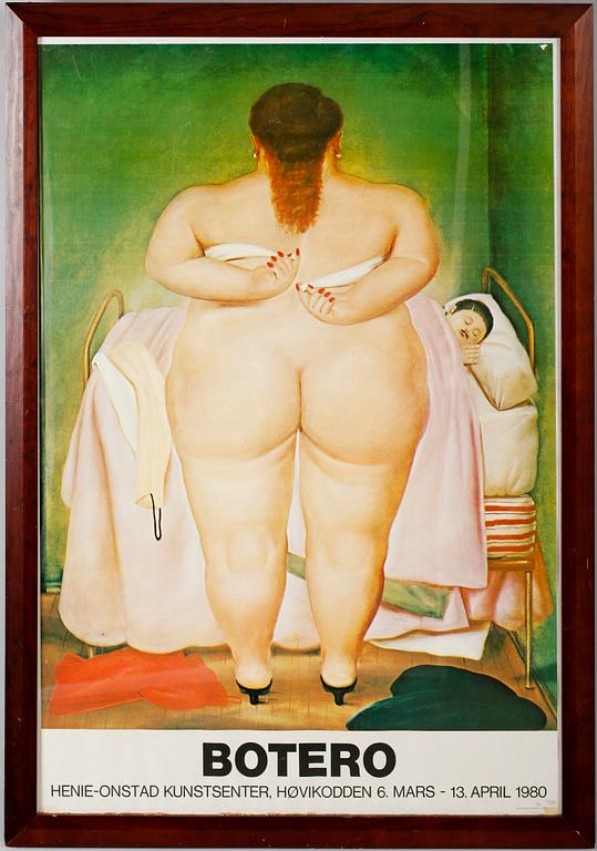 FERNANDO BOTERO, efter, affisch.