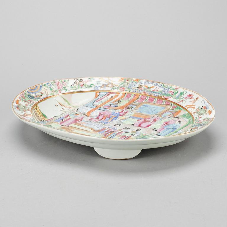 FAT, porslin, Kanton, Kina, 1800-tal.