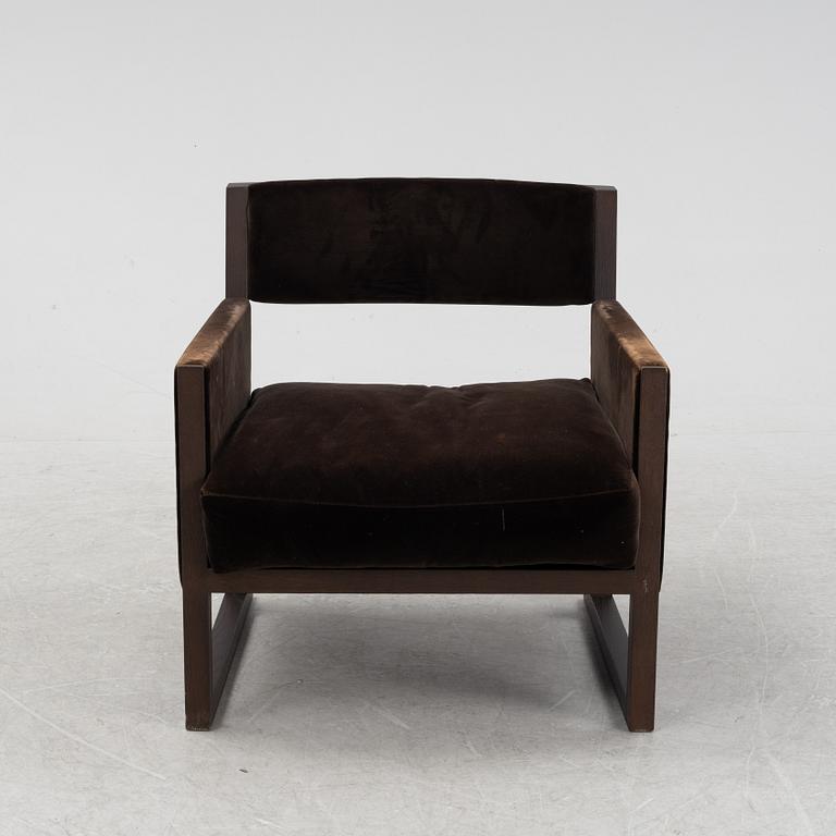 A 'Musa' easy chair by Antonio Citterio for Maxalto, designed 2006.